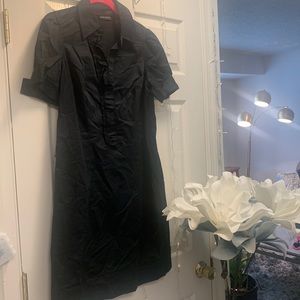 New York and Company Tunic Dress with Ruffles